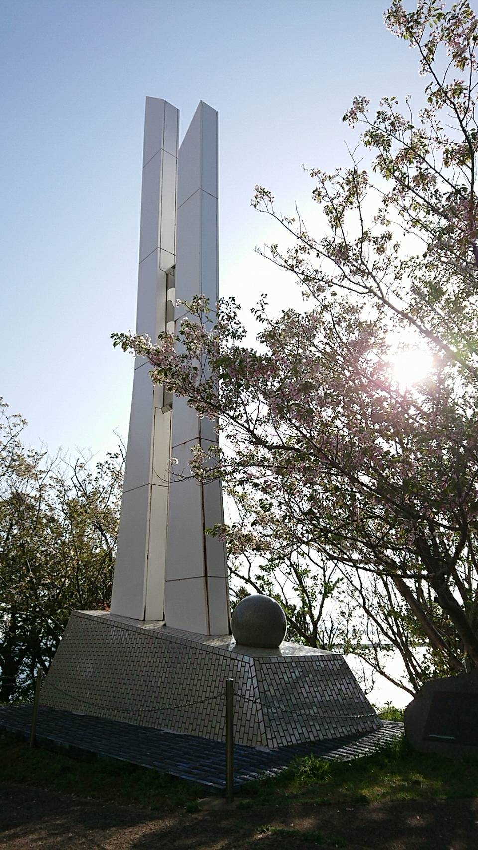 壱岐 春一番の塔