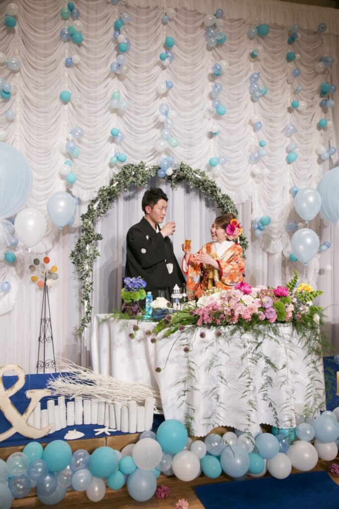 壱岐 結婚式 乾杯